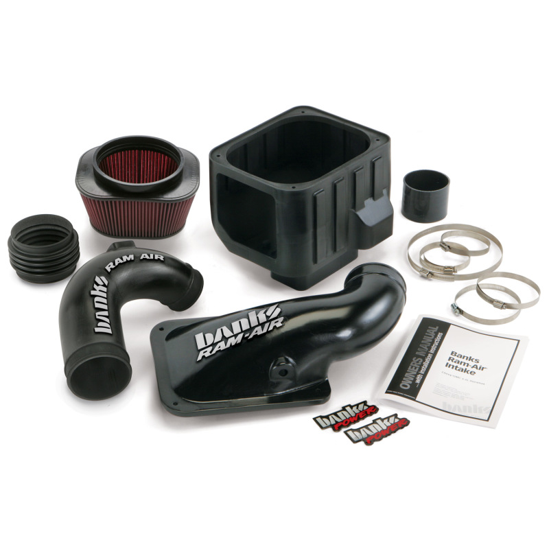 GMC 3500 Performance Air Intake - Banks Power - Ram-Air, Oiled Filter, Cold Air - `04-`05